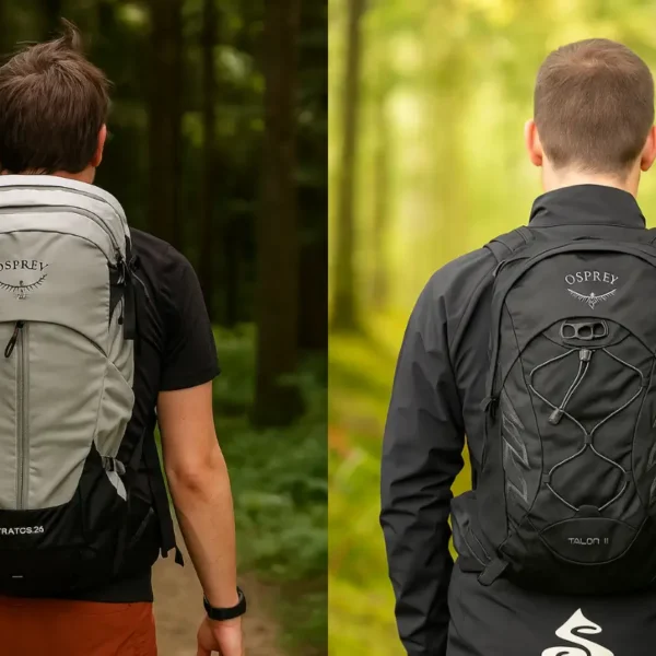 Osprey Stratos vs Talon Packs