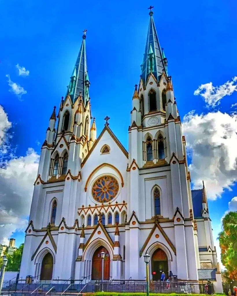 Savannah_Georgia_ Cathedral Basilica of St. John the Baptist
