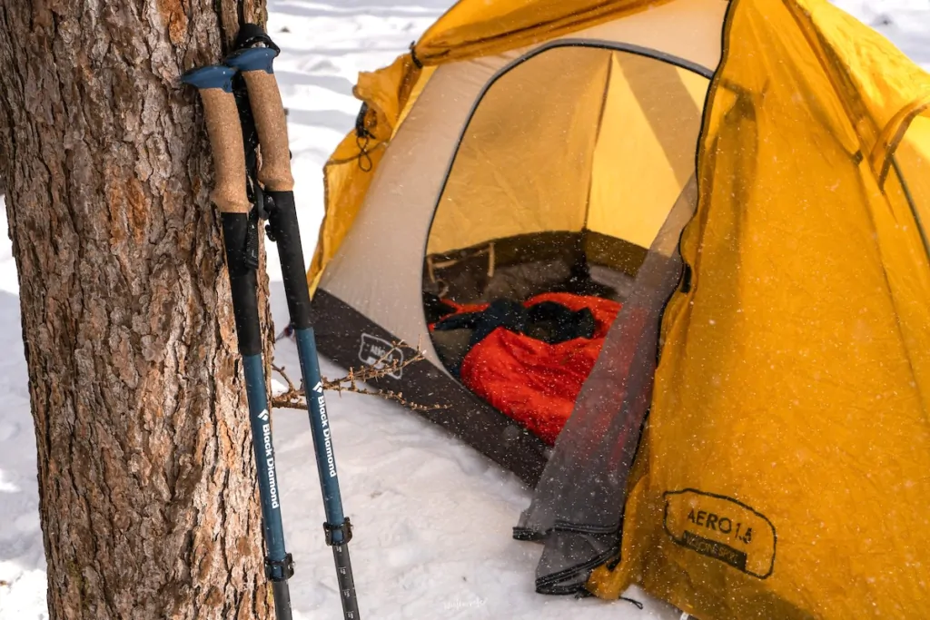 Camping in Winter